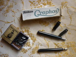 PELIKAN GRAPHOS GUNTER WAGNER-SET VINTAGE - Vulpen