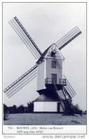 BOUWEL - Grobbendonk (Antw.) - Molen/moulin - Blauwe Prentkaart Ons Molenheem Van De Nog Bestaande Houten Molen In 1978 - Grobbendonk