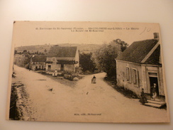 89- YONNE- SAINTE COLOMBE SUR LOING- La Mairie, La Route De St Sauveur - Saint Sauveur En Puisaye
