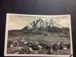 2456 - LERMOOS 989m Tirol Blick Z. Zugspitze - 1929 Timbrée - Lermoos