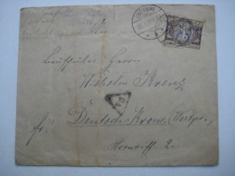 1922 , OBORNIKI , Brief Mit Zensur - Lettres & Documents