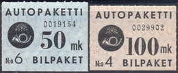 FINLAND - BUS COLIS STAMPS - **MNH - 1950 - Bus Parcels / Colis Par Autobus / Pakjes Per Postbus