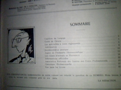 Pharmacie Revue Professionnelle Trimestrielle   Le Porphyre No 51 Annee 1962-- 40  Pages - Médecine & Santé