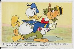 CPA Carte Ancienne 9X14 Walt DISNEY Donald Superluxe - Autres & Non Classés