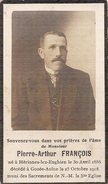 DP. PIERRE FRANCOIS ° HERINNES-LEZ-ENGHIEN 1886 - + GOZEE-AULNE 1918 - Religion & Esotérisme