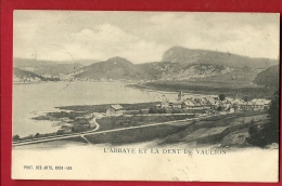 PRI-25  L'Abbaye Val De Joux Et La Dent De Vaulion. Le Pont. Précurseur. Cachet 1901 - L'Abbaye