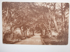 Postcard Longhill Avenue Alloway Ayr Ayrshire By Lilywhite To Wandsworth Common London My Ref B1588 - Ayrshire