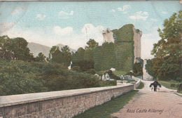 Vintage 1907 - Killarney Ireland Irlande - Ross Castle - By Lawrence Pub. Dublin - Stamp & Postmark - 2 Scans - Kilkenny