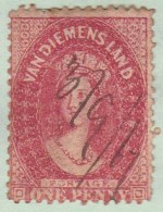 Tasmania 1863 SG.81 P.12.5 Used - Used Stamps