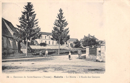 Saints      89      Mairie Et Ecole De Garçons  -   (voir Scan) - Sonstige & Ohne Zuordnung