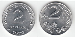 TOP QUALITY **** INDONESIE - INDONESIA - 2 RUPIAH 1970 **** EN ACHAT IMMEDIAT - Indonésie