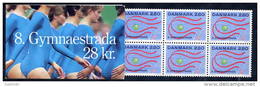 DENMARK 1987 Gymnaestrada 2.80 Kr Complete Booklet MNH / **.  Michel 897 MH - Cuadernillos