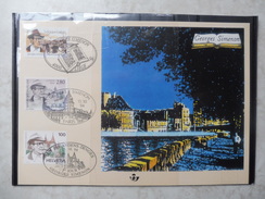 Carte Souvenir Simenon 2579 HK 32.50 De Cote A 5 Euro Parfait Etat - Cartoline Commemorative - Emissioni Congiunte [HK]