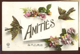 Cpa Amitiés De Fleurus - Fleurus