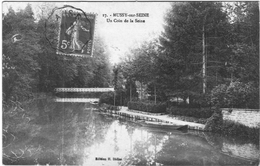 Carte Postale Ancienne De MUSSY SUR SEINE - Un  Coin De La Seine - Mussy-sur-Seine