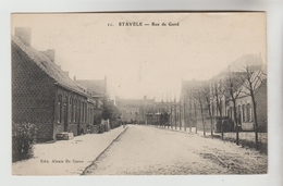 CPA ALVERINGEM (Belgique-Flandre Occidentale) - STAVELE : Rue De Gand - Alveringem