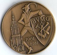 3047 Vz BVMG 1961-1981 – Kz 20 Wapper Beroepsvereniging Van Meester-Graveurs - Gemeentepenningen
