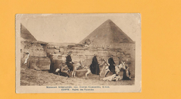 CPA - EGYPTE -MISSIONNAIRES De  "MISSIONS AFRICAINES" (- 69 -  LYON). SUR LES SITES DES PYRAMIDES. Et - Pyramids