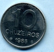 1985 10 CRUZEIROS - Brasilien