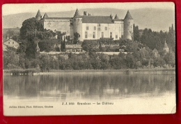 PRK-15  Château De Grandson Et Lac De Neuchâtel.  Cachet 1912 - Grandson
