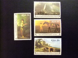 AFRIQUE DU SUD SOUTH AFRICA AFRICA Del SUR  RSA 1980  GALERIA NACIONAL PINTURAS Yvert Nº 480 / 83 ** MNH - Unused Stamps