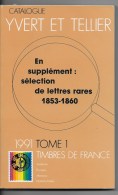 Catalogue Yvert Et Tellier  1991 - Frankrijk