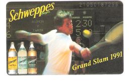 Germany - K 301  05/91 - Schweppes - Grand Slam 1991 - Tennis - Voll - K-Series: Kundenserie