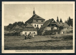 (03583) Hammerherrenhaus Schmalzgrube Mit Den Werkgebäuden - Früherer Zustand - Heimatschutzpostkarte - S/w - N. Gel. - Jöhstadt