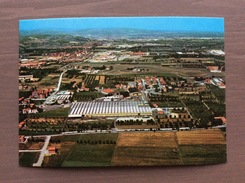 Cartolina In Bianco Anni '70-80 Di Maranello (MO) Veduta Aerea Stabilimento, Istituto E Pista Ferrari - Modena