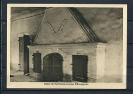 (03590) Kamin Im Hammerherrenhaus Schmalzgrube - Heimatschutzpostkarte - S/w - N. Gel. - Jöhstadt