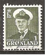 Grönland 1950 // Michel 28 O - Used Stamps