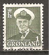 Grönland 1950 // Michel 28 O - Used Stamps