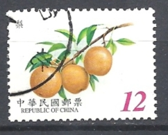 TAIWAN 2001 Fruits          USED - Gebraucht