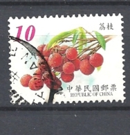 TAIWAN   2002 Fruits      USED - Oblitérés