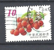 TAIWAN   2002 Fruits      USED - Gebraucht