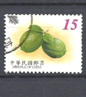 TAIWAN   2002 Fruits      USED - Usati