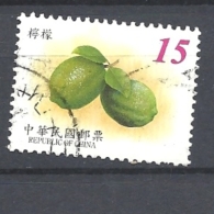 TAIWAN   2002 Fruits      USED - Usati