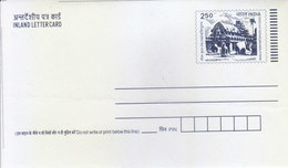 INDIA - UNUSED / MINT INLAND LETTER CARD WITH ADVERTISEMENT FROM TRANSPORT DEPT., ANDHRA PRADESH, WEAL HELMET, CARE LIFE - Inland Letter Cards