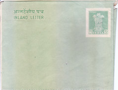 INDIA - UNUSED / MINT INLAND LETTER CARD - 10 NAYE PAISE - Inland Letter Cards