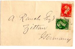 Fragment De Lettre (XX.04.1896) Pour Zittau - Storia Postale