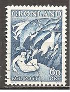 Grönland 1957 // Michel 39 O - Gebraucht