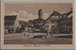 Gelterkinden, DOrfplatz Kirchrain Und Tuchhandlung - Photo: Metz - Gelterkinden