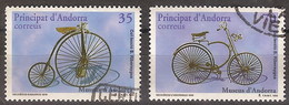 Andorra U 262/263 (o) Foto Estandar. 1998 - Used Stamps