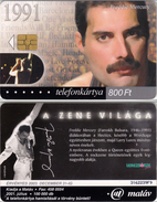 Hungary - P-2001-23 Freddy Mercury - Queen Xy023 - Ungheria
