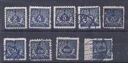 160026796   POLONIA  YVERT    TAXE  Nº  23/31  (EXCEPT Nº 28)  USED/MH - Strafport