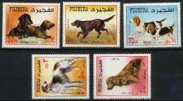 FUJEIRA, Chiens, Dog, Dos, Perro. Yvert 602/6  ** MNH. Neuf Sans Charnière - Cani