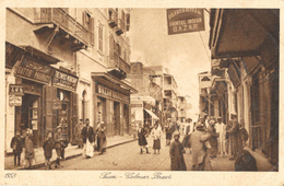 Suez - Colmar Street - Grosse Animation: Bazar... - Edition Lehnert & Landrock - Carte N° 1353 Non Circulée - Suez