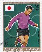 Ajman - 1 Stamp Used  Calcio - 1970 – Mexico