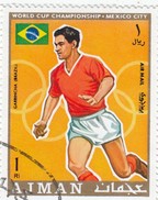 Ajman - 1 Stamp Used  Calcio - 1970 – Mexico