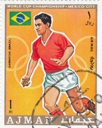 Ajman - 1 Stamp Used  Calcio - 1970 – Mexico